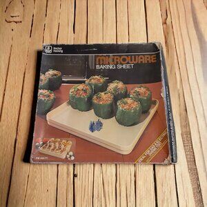 Vintage Anchor Hocking Microware 12" x 12" Baking Sheet PM-444-T1 New Open Box